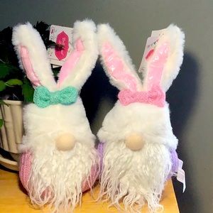 Gnomes Plush w/ Bunny Ears Easter TJMaxx
